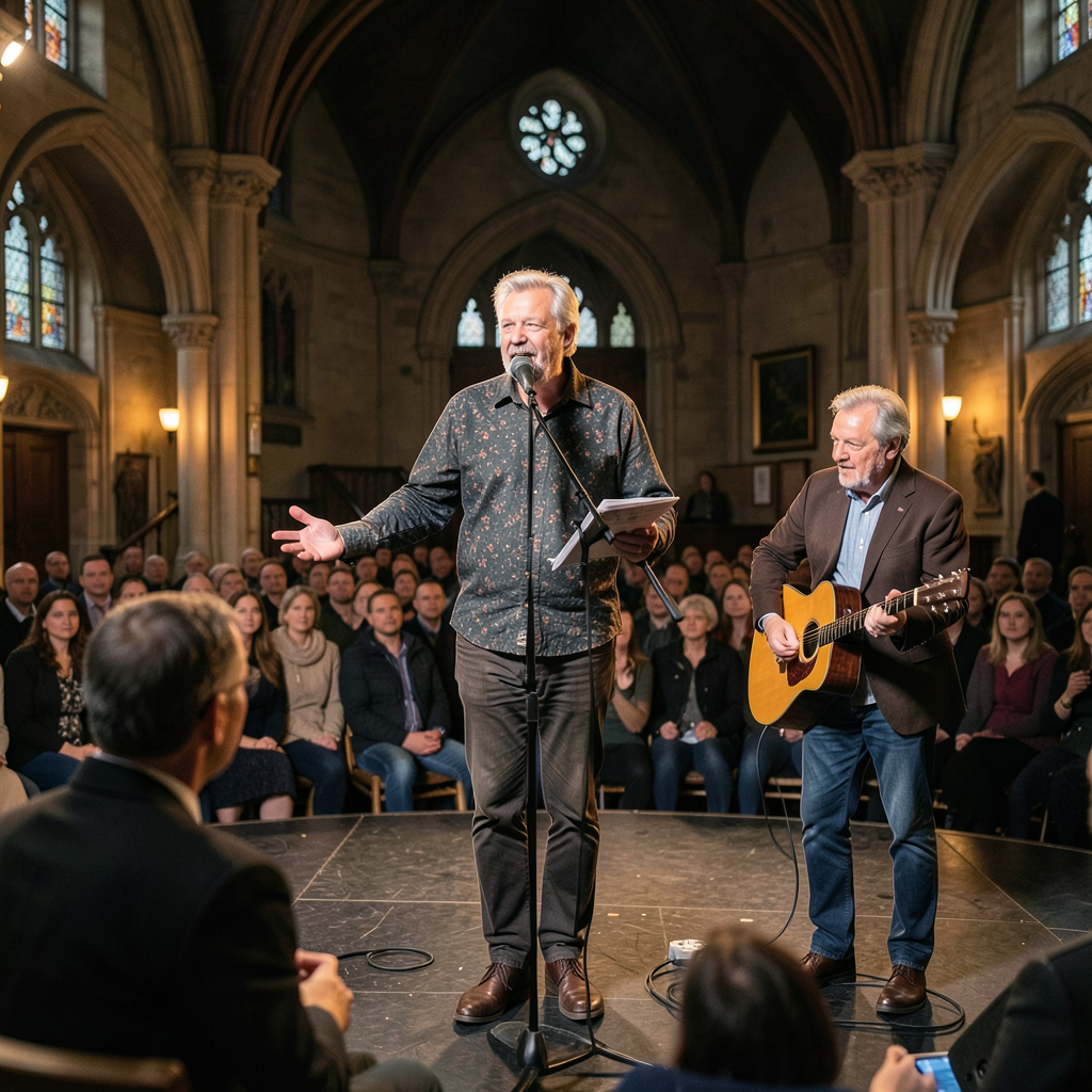 Gilbert O'Sullivan marks 50 years in music with intimate Bradford concert